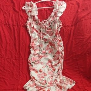 Floral Ruffle Dress